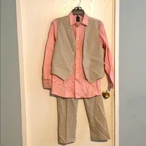 3 piece boys suit